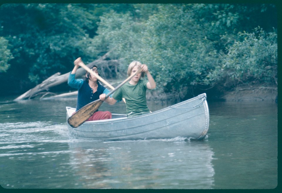 Staff Canoe Trip 1973 -1